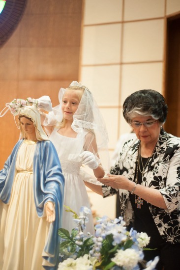 Anna Christner First Communion