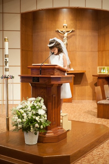 Leslies First Communion